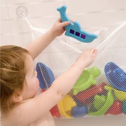 image-Children's bath and water toy storage bag Bathroom Storage Bag Bathroom Storage Bag