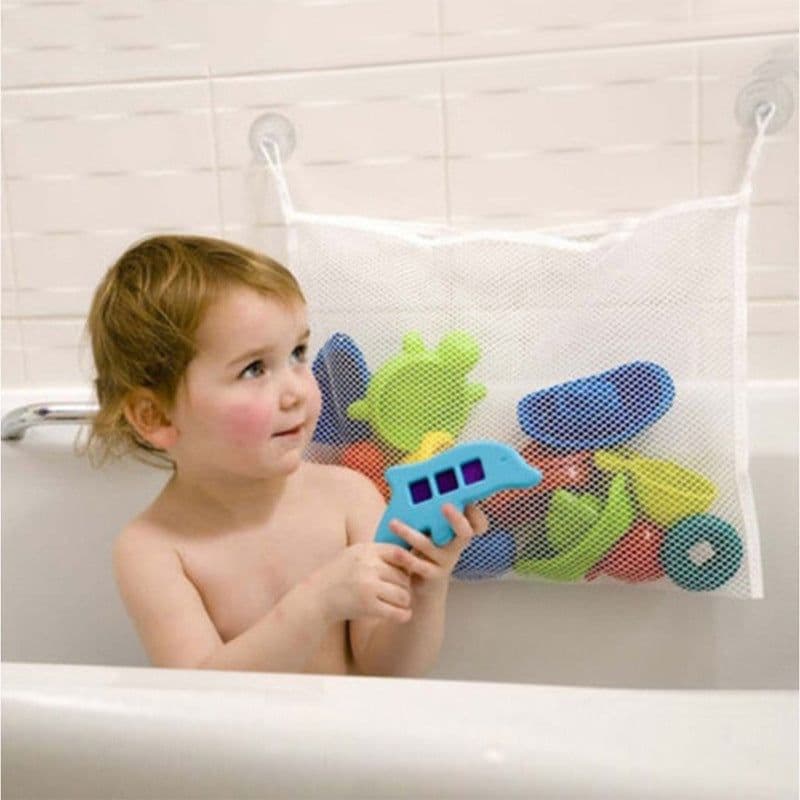 image-Children's bath and water toy storage bag Bathroom Storage Bag Bathroom Storage Bag