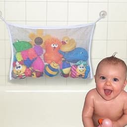 image-Children's bath and water toy storage bag Bathroom Storage Bag Bathroom Storage Bag