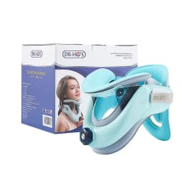 image-He Haoming cervical spine traction device home inflatable neck brace spot cervical spine protector fixation device