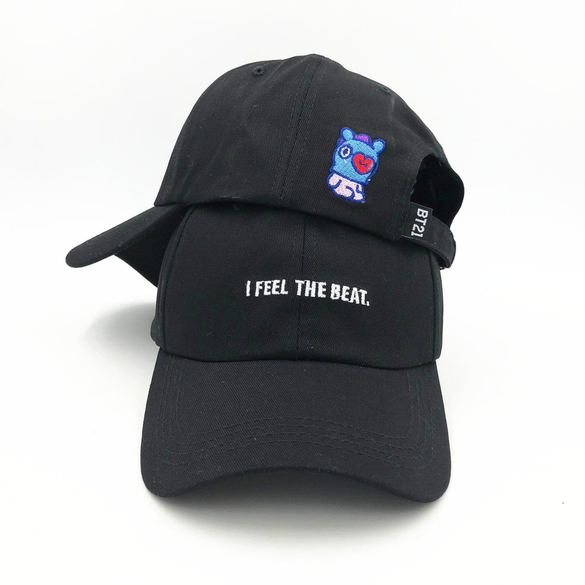 image-monopolybts BTS Cartoon Baseball Cap Sunshade Duck Tongue Kim Tae Hyung Hat Special offer