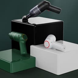 image-Wireless car vacuum cleaner Mini fashion car vacuum cleaner Handheld home car dual purpose vacuum cleaner with high power