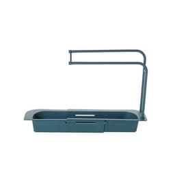 image-NEW Telescopic Sink Rack Holder Expandable Storage Drain Basket For Home Kitchen Household Adjustment Rack Home Kitchen Storage