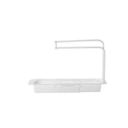 image-NEW Telescopic Sink Rack Holder Expandable Storage Drain Basket For Home Kitchen Household Adjustment Rack Home Kitchen Storage