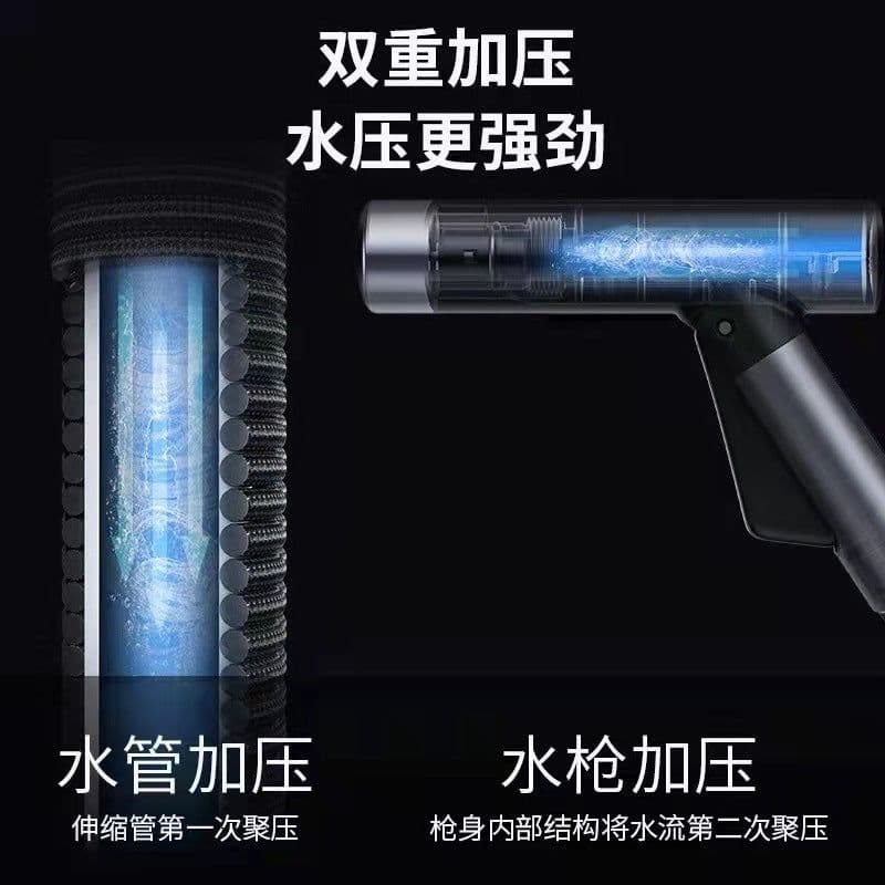 image-Hercules brand car wash water gun high pressure car wash water gun home car telescopic water pipe pressurized watering car wash god