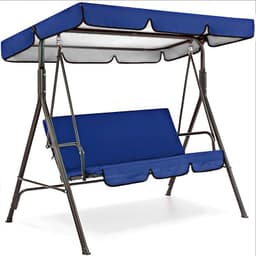 image-Factory wholesale 210D swing cover set garden garden swing ceiling cover swing seat cover