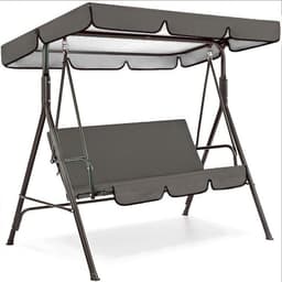 image-Factory wholesale 210D swing cover set garden garden swing ceiling cover swing seat cover