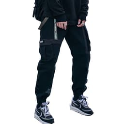 image-Factory direct sale trendy brand overalls men's 2022 autumn and winter new multi-pocket pants men's high street casual pants men
