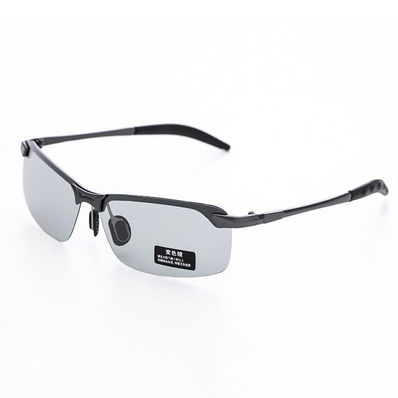 image-Smart Color-changing Polarized Sunglasses 3043 Sunglasses Men's Riding Day and Night UV Sunglasses