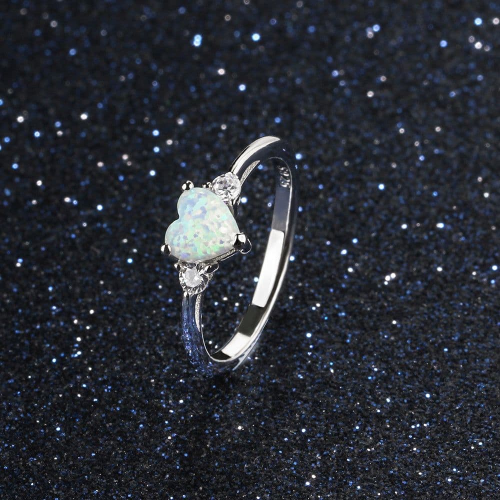 image-Lam Hub Fong Opal Heart Ring Silver 925
