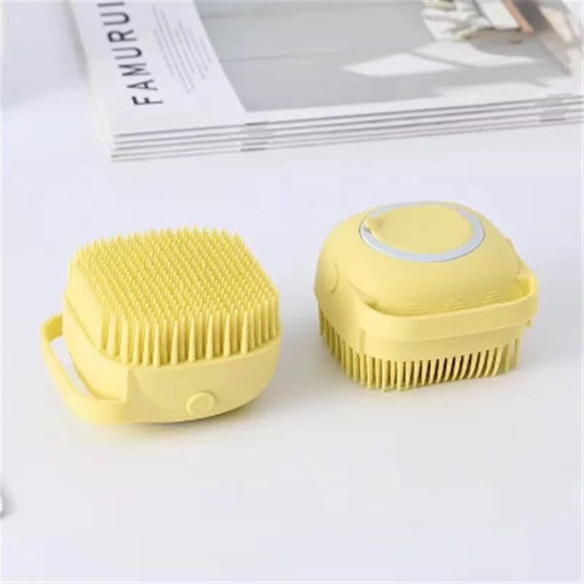image-Adult children's silicone bath magic brush, baby bath brush, rub massage bath gel, bottled factory direct sales
