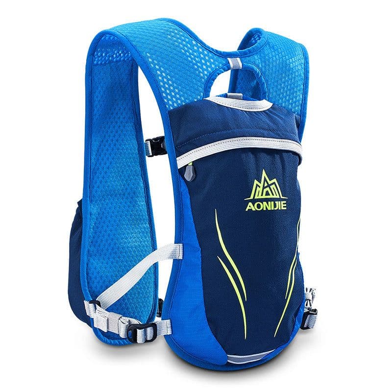 image-Aonijie wholesale running backpack trail running outdoor riding bag marathon backpack ultralight water bottle vest bag