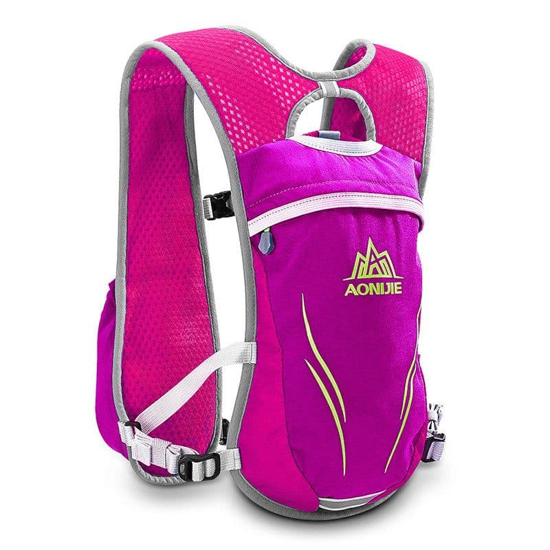 image-Aonijie wholesale running backpack trail running outdoor riding bag marathon backpack ultralight water bottle vest bag