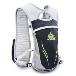 image-Aonijie wholesale running backpack trail running outdoor riding bag marathon backpack ultralight water bottle vest bag