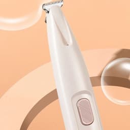 image-New Dog Paw Trimmer With LED Light Fully Waterproof Pet Hair Trimmer With LED Display Dog Clippers For Grooming 18mm Widen Blade