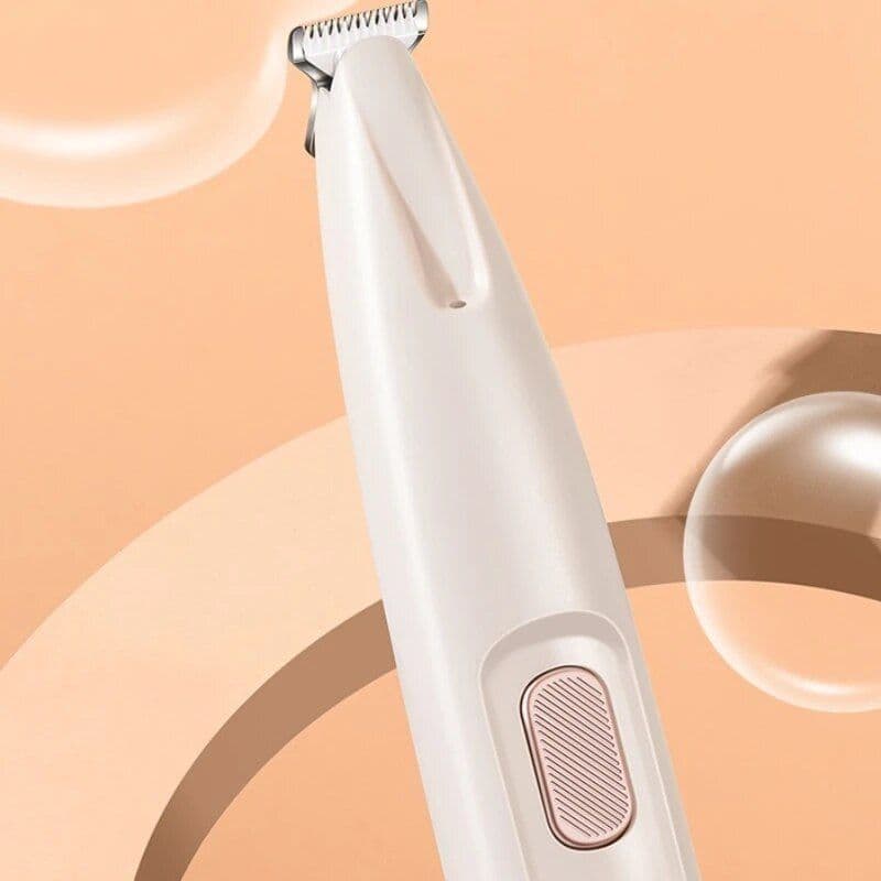 image-New Dog Paw Trimmer With LED Light Fully Waterproof Pet Hair Trimmer With LED Display Dog Clippers For Grooming 18mm Widen Blade