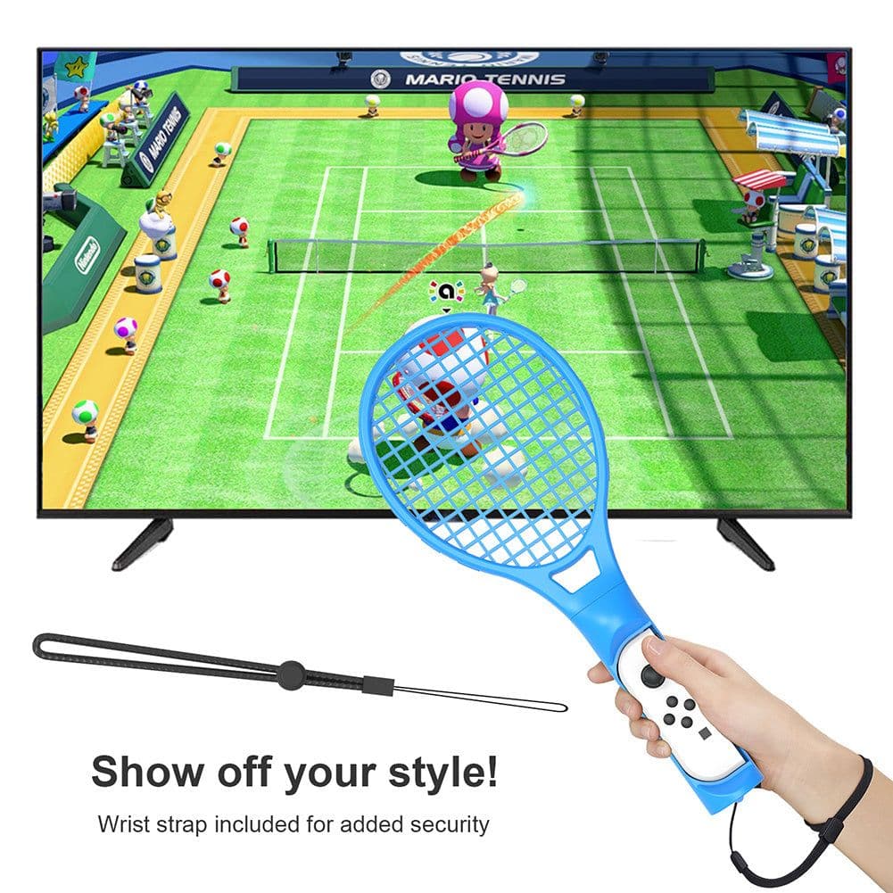 image-Mini Game Peripherals Tennis Racket Controller Gamepad Joystick Accessories