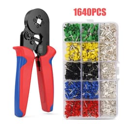 image-Cross-border exclusive for HCS8 6-4/6-6 European tubular terminal crimping pliers crimping pliers cold pressing tool
