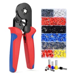 image-Cross-border exclusive for HCS8 6-4/6-6 European tubular terminal crimping pliers crimping pliers cold pressing tool