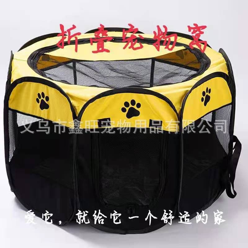image-Octagonal cage 2021 pet portable travel foldable pet factory pet factory wholesale price discount