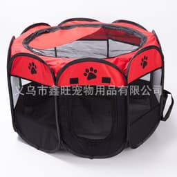 image-Octagonal cage 2021 pet portable travel foldable pet factory pet factory wholesale price discount
