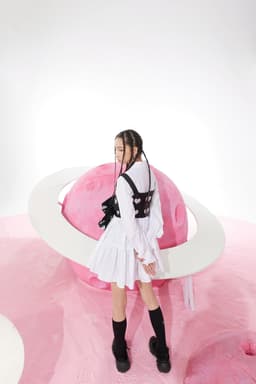 image-Solid Bows Front Casual Dress Women Fake 2 Pieces Sets,Spring ELF