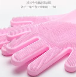 image-Dishwashing Gloves Kitchen Gloves Microwave Oven Gloves Insulation Gloves Car Wash Gloves Household Cleaning Silicone Gloves