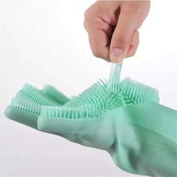 image-Dishwashing Gloves Kitchen Gloves Microwave Oven Gloves Insulation Gloves Car Wash Gloves Household Cleaning Silicone Gloves
