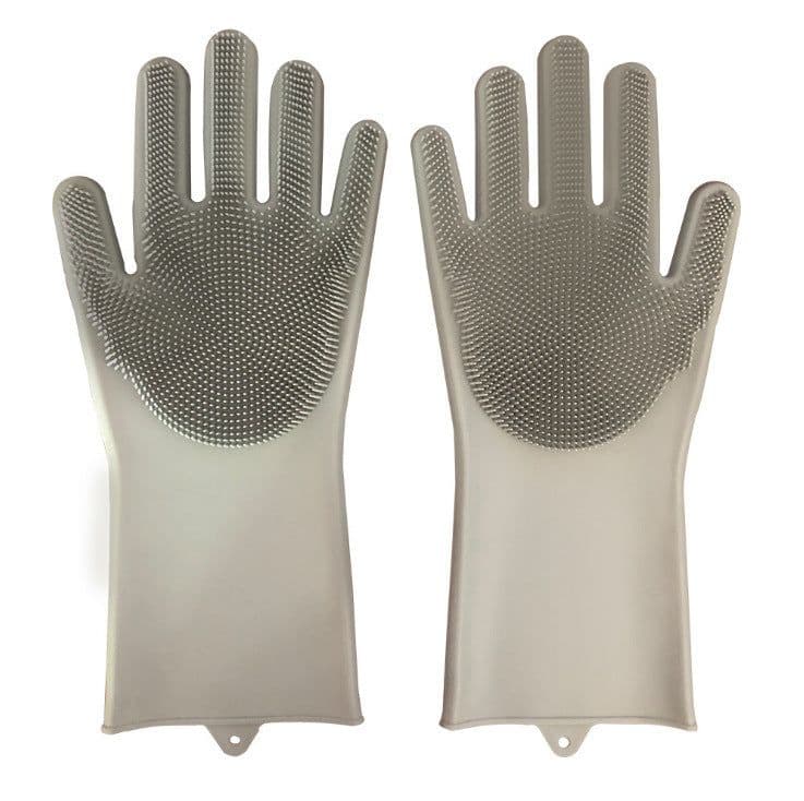 image-Dishwashing Gloves Kitchen Gloves Microwave Oven Gloves Insulation Gloves Car Wash Gloves Household Cleaning Silicone Gloves