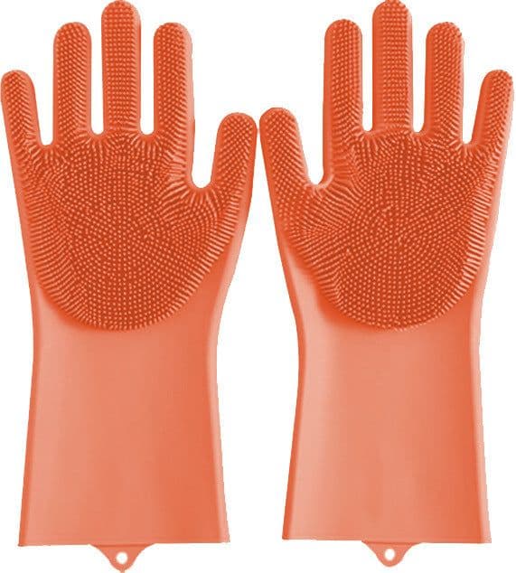 image-Dishwashing Gloves Kitchen Gloves Microwave Oven Gloves Insulation Gloves Car Wash Gloves Household Cleaning Silicone Gloves