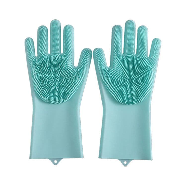 image-Dishwashing Gloves Kitchen Gloves Microwave Oven Gloves Insulation Gloves Car Wash Gloves Household Cleaning Silicone Gloves