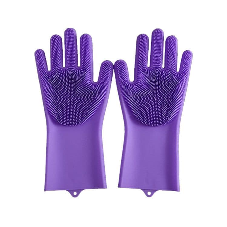image-Dishwashing Gloves Kitchen Gloves Microwave Oven Gloves Insulation Gloves Car Wash Gloves Household Cleaning Silicone Gloves
