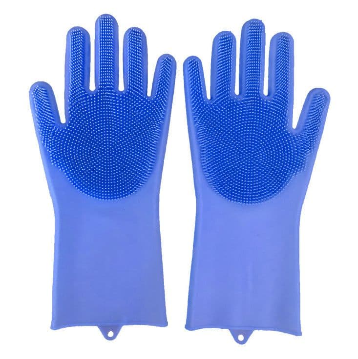 image-Dishwashing Gloves Kitchen Gloves Microwave Oven Gloves Insulation Gloves Car Wash Gloves Household Cleaning Silicone Gloves