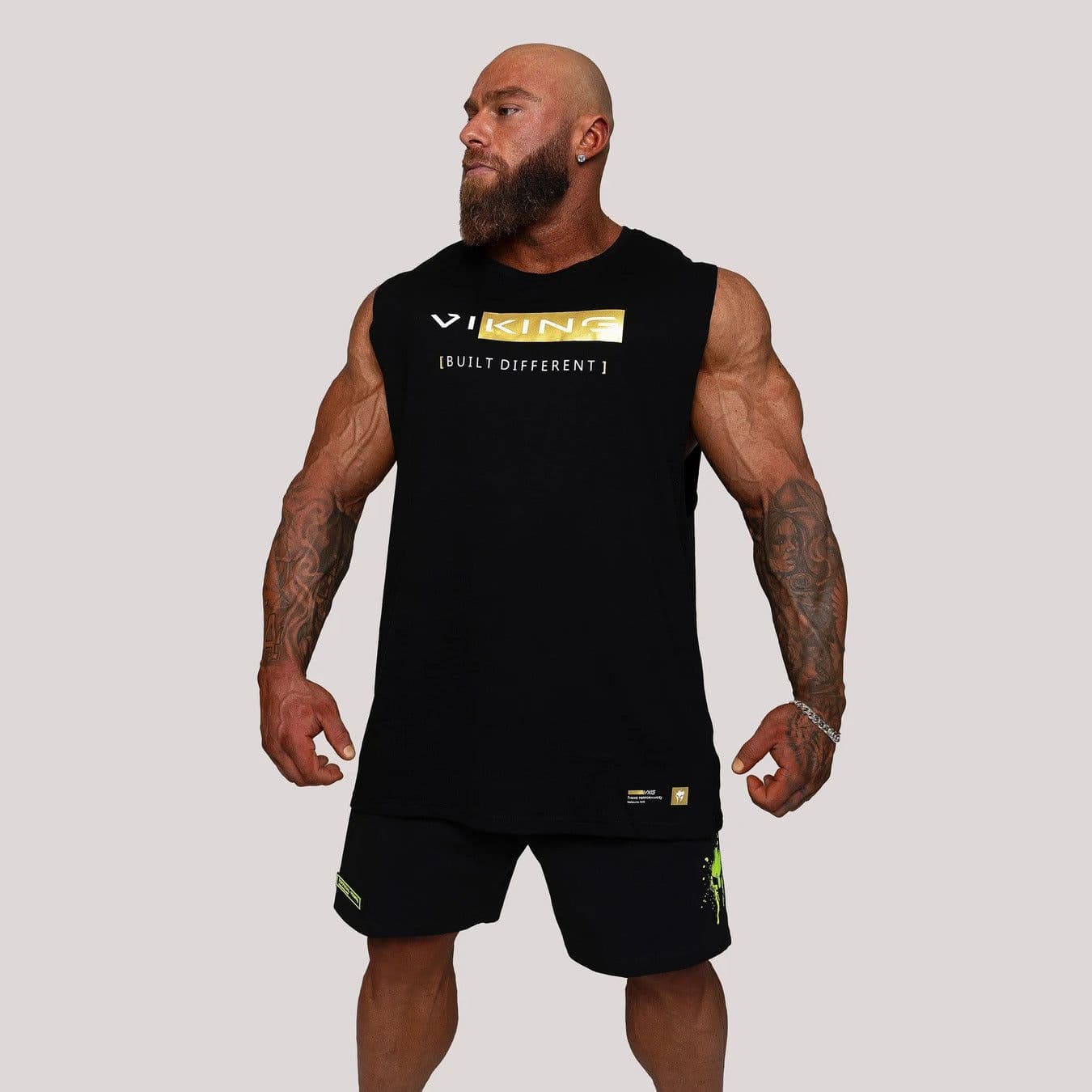 image-2021 cross-border spring and summer new muscle fitness brothers outdoor running vest gym sports sleeveless shirt men