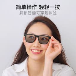 image-Cross-border new smart glasses E10 sunglasses black technology can call listening to music Bluetooth audio glasses