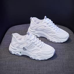 image-ins Korean version of the old women's shoes mesh surface 2021 summer new breathable student running sneakers tide CJ8802-1