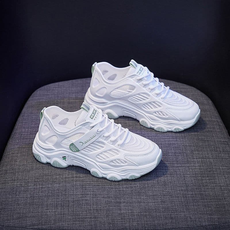 image-ins Korean version of the old women's shoes mesh surface 2021 summer new breathable student running sneakers tide CJ8802-1