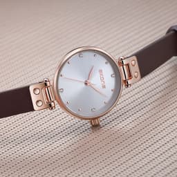 image-2021 new fashion ladies watch simple temperament belt student female watch ins wind waterproof watch female wholesale