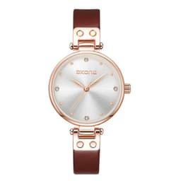image-2021 new fashion ladies watch simple temperament belt student female watch ins wind waterproof watch female wholesale