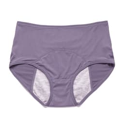 image-200-300 kg mesh breathable before and after leakage prevention menstrual period triangle physiological underwear mid-high waist plus fat plus size women