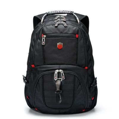 image-Classic Outdoor Fashion Casual Black Backpack