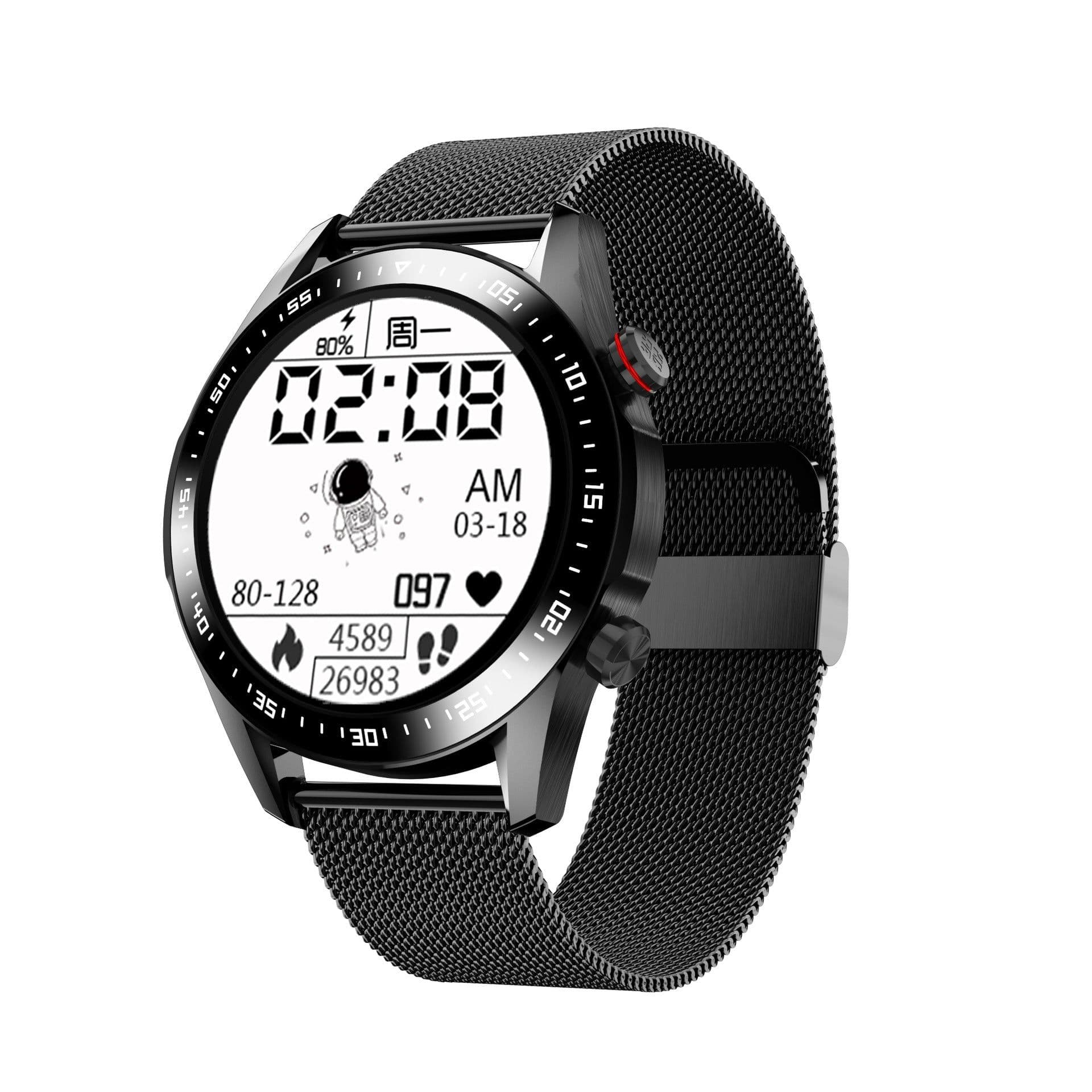 image-E12 smart watch bluetooth call watch heart rate sports step counter custom dial smart watch factory