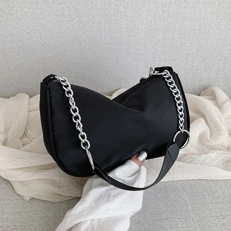 image-Net celebrity popular bags women's bags 2020 new trendy Korean version of wild ins Hong Kong style underarm bag shoulder messenger small bag