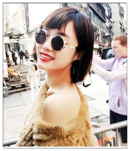 image-Retro punk sunglasses European and American round personality reflective glasses sunglasses men and women 886 glasses