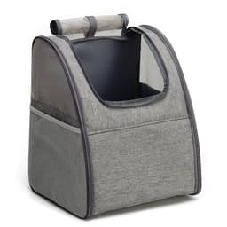 image-Cat Backpack Outing Bag Shoulder Summer Breathable Pet Travel Carrying Cat School Bag Cage Dog Dog Portable Cat Bag