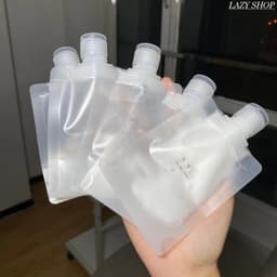 image-Travel lotion sub-packaging bag 50ml100ml cosmetic sub-packaging nozzle bag essential oil flip-top nozzle bag sub-packaging bag
