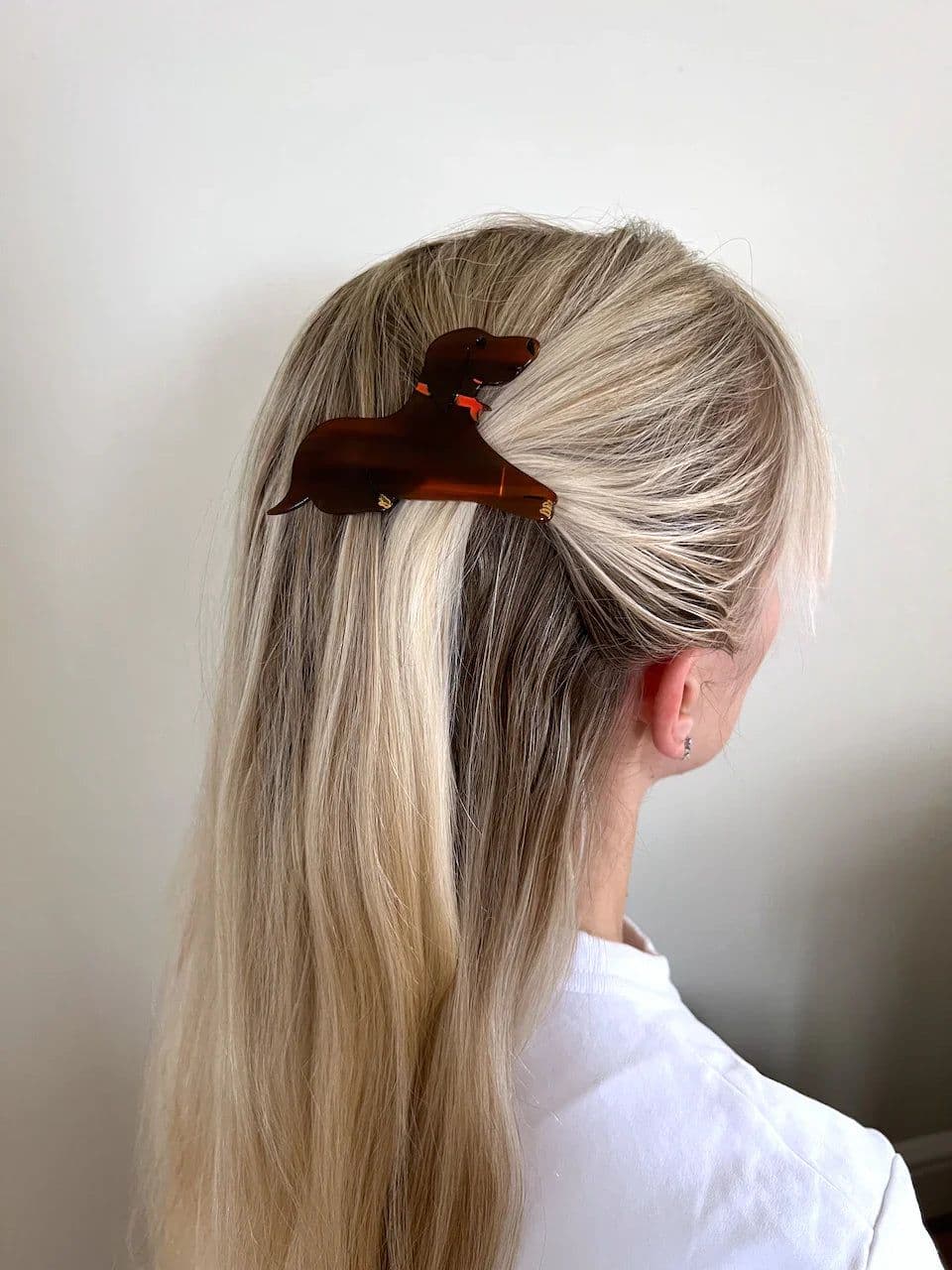 image-PAWSOME PETS NEW YORK Hand-painted Dog Breed Claw Hair Clip #1 | Eco-Friendly