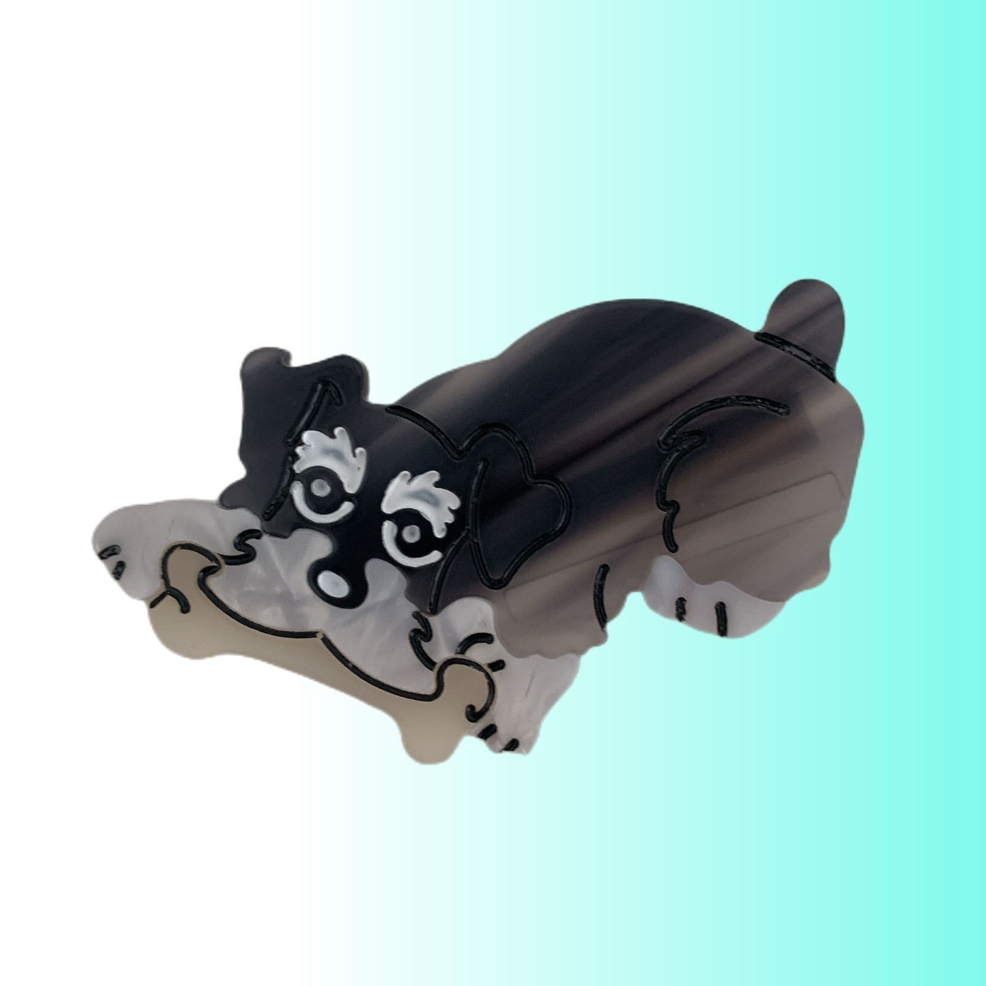 image-PAWSOME PETS NEW YORK Hand-painted Dog Breed Claw Hair Clip #22 | Eco-Friendly