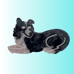 image-PAWSOME PETS NEW YORK Hand-painted Dog Breed Claw Hair Clip #23 | Eco-Friendly