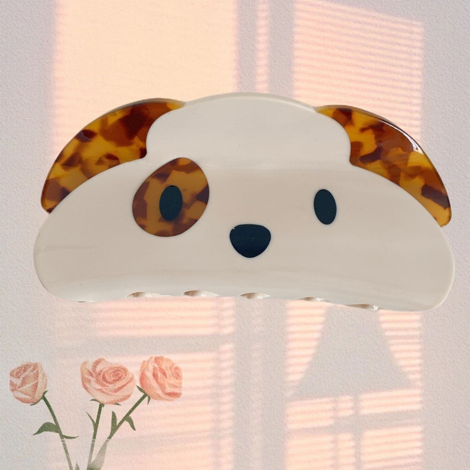 image-PAWSOME PETS NEW YORK Hand-painted Dog Breed Claw Hair Clip #29 | Eco-Friendly